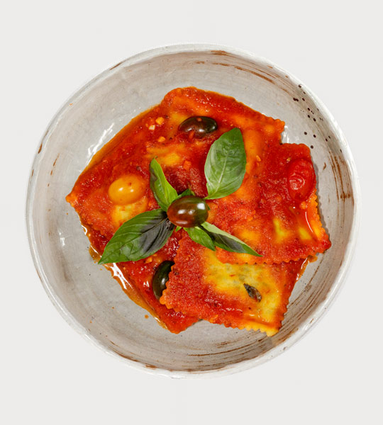 Raviolone di ricotta di Bufala